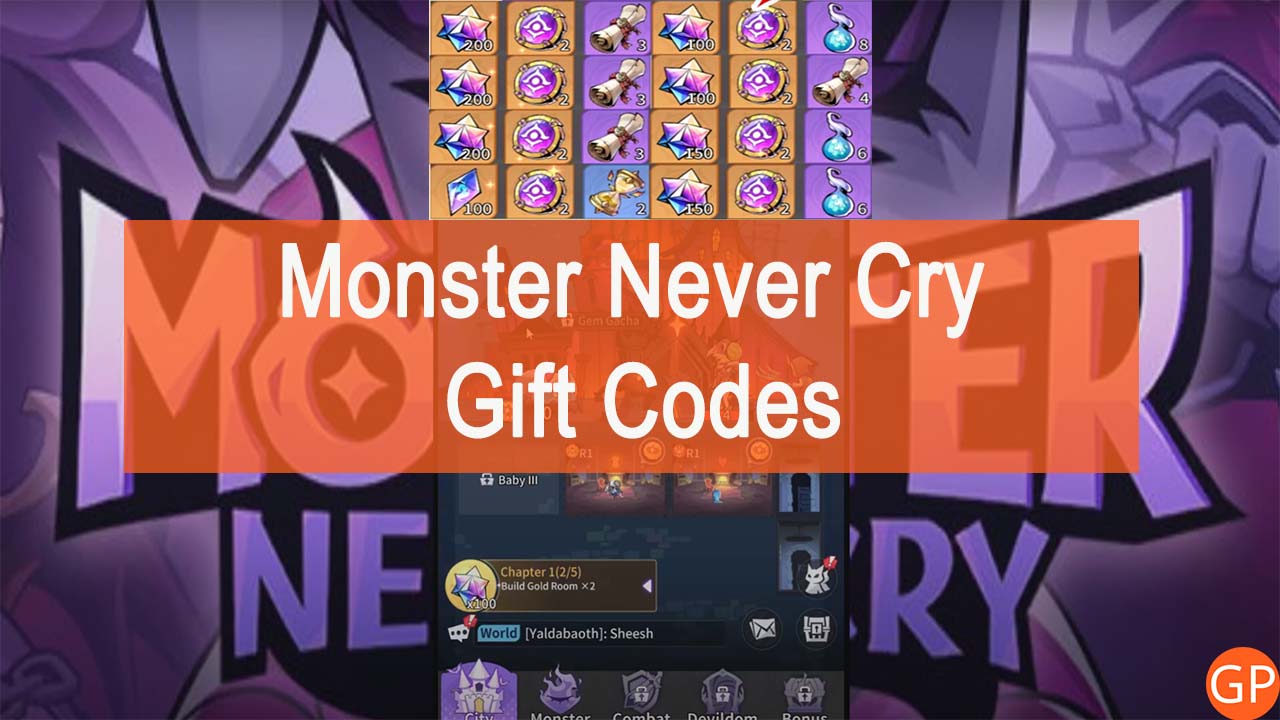 Monster Never Cry Codes for May 2025 - GamePretty