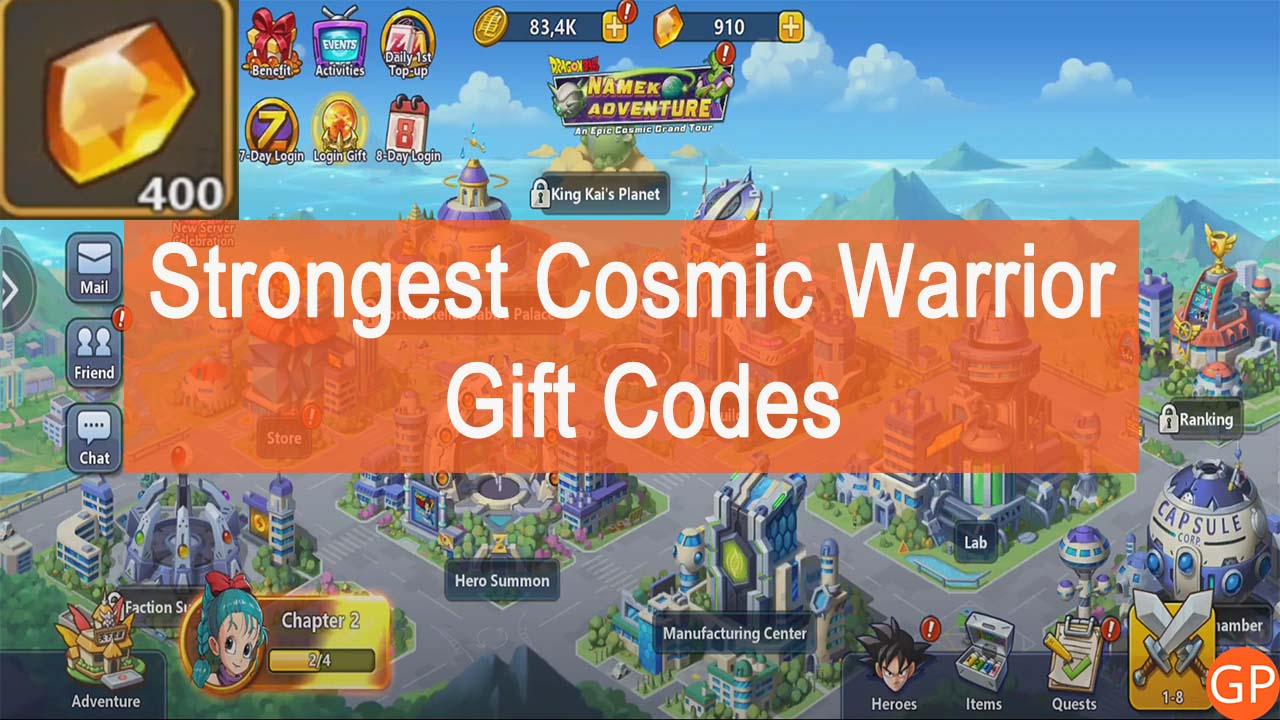 Strongest Cosmic Warrior Codes (April 2024): New Launch! - GamePretty