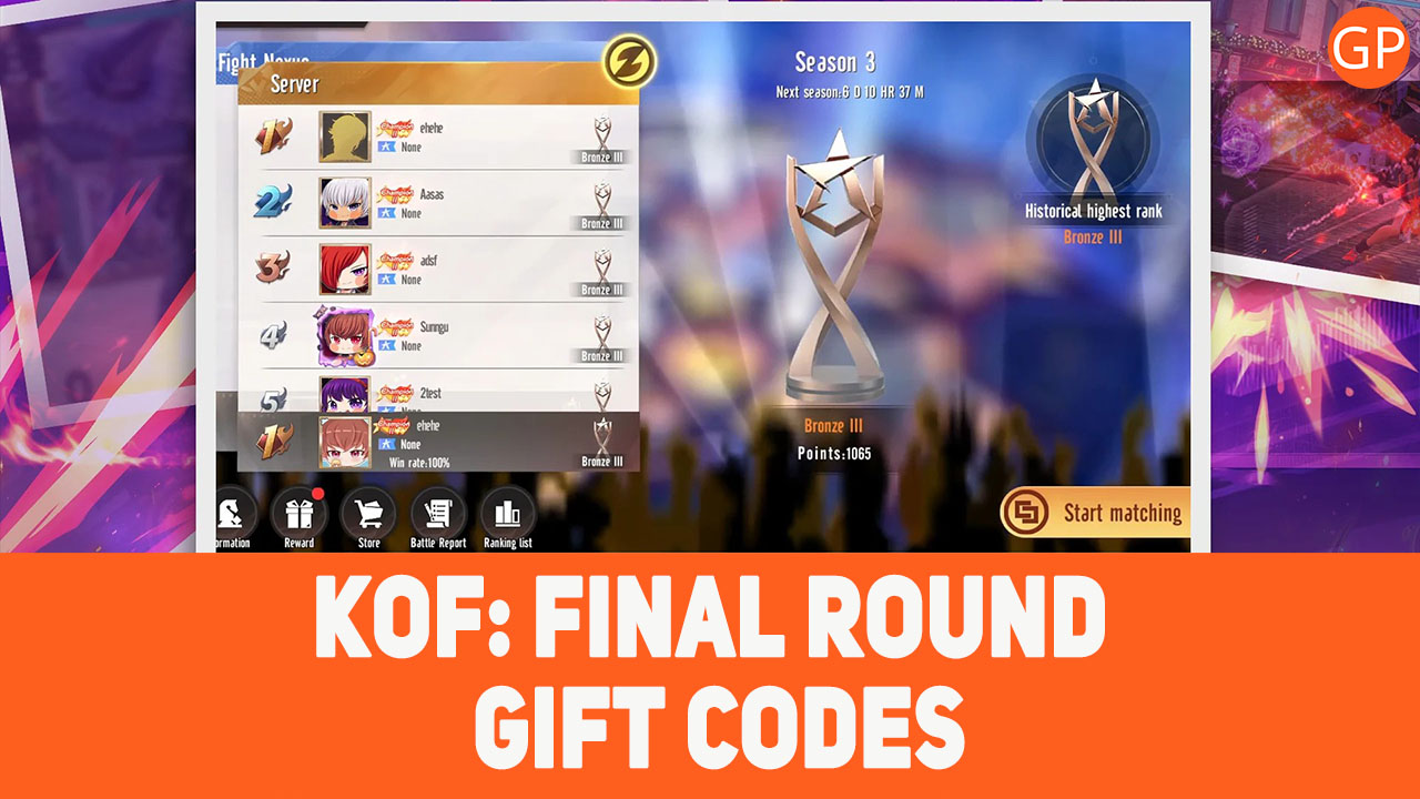 KOF: Final Round Codes for January 2025 - GamePretty