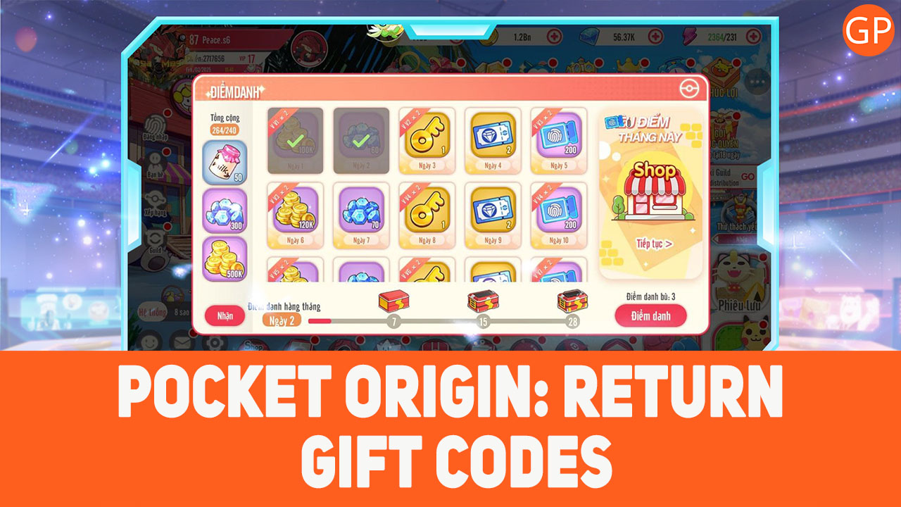 Pocket Origin: Return Codes for February 2025 - GamePretty