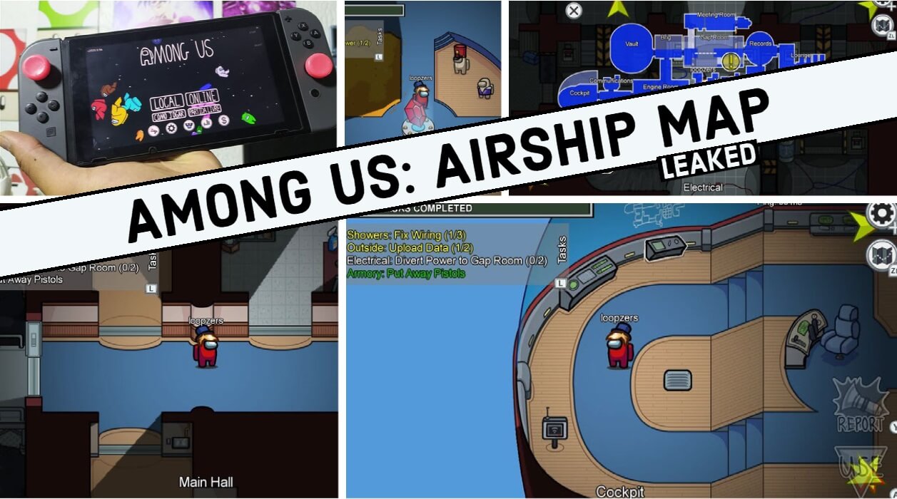 Upcoming Among Us Airship Map Got Leaked Due To A Glitch