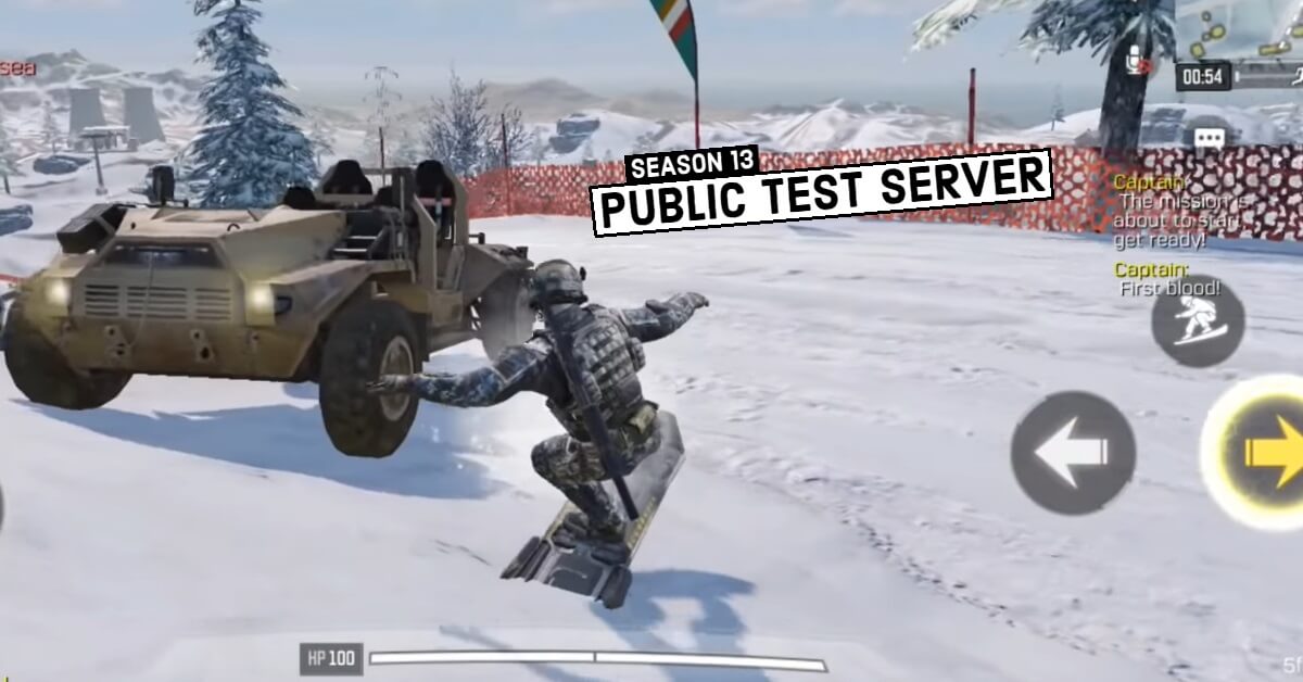 Call of Duty Mobile Season 13 Test Server APK Download