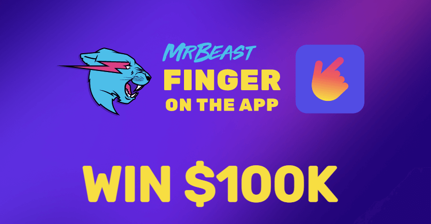 MrBeast is giving away $100K via a mobile game ‘Finger On The App 2’