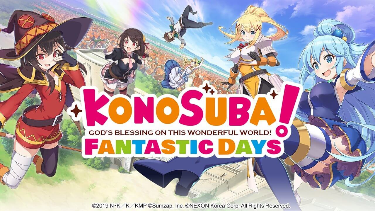 Nexon’s mobile RPG KonoSuba: Fantastic Days launches on August 19