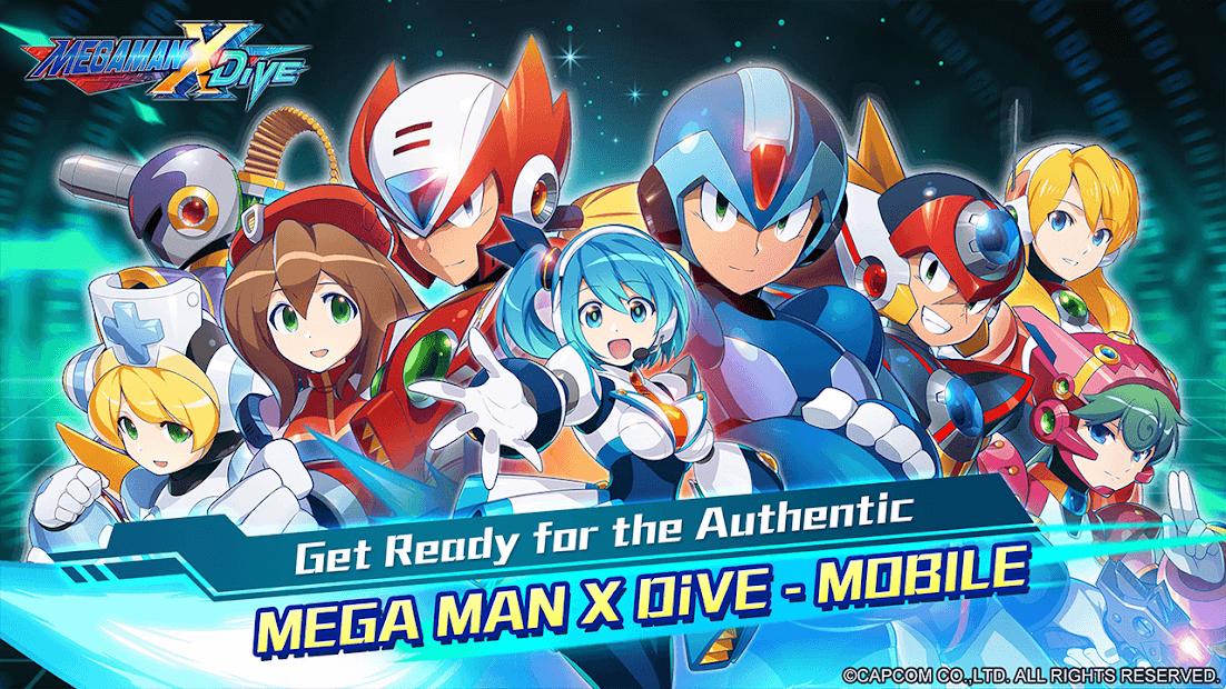 MEGA MAN X DiVE, now available on Android!