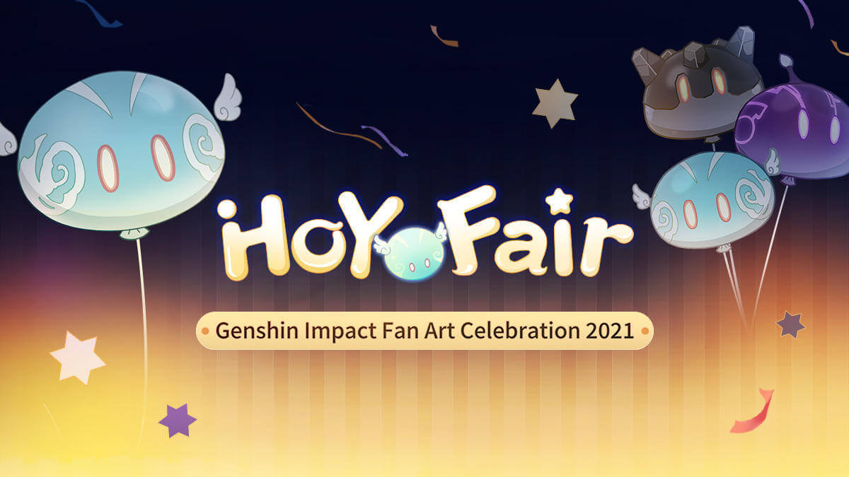 Genshin Impact Fan Art Celebration – Get free stuff by commenting!