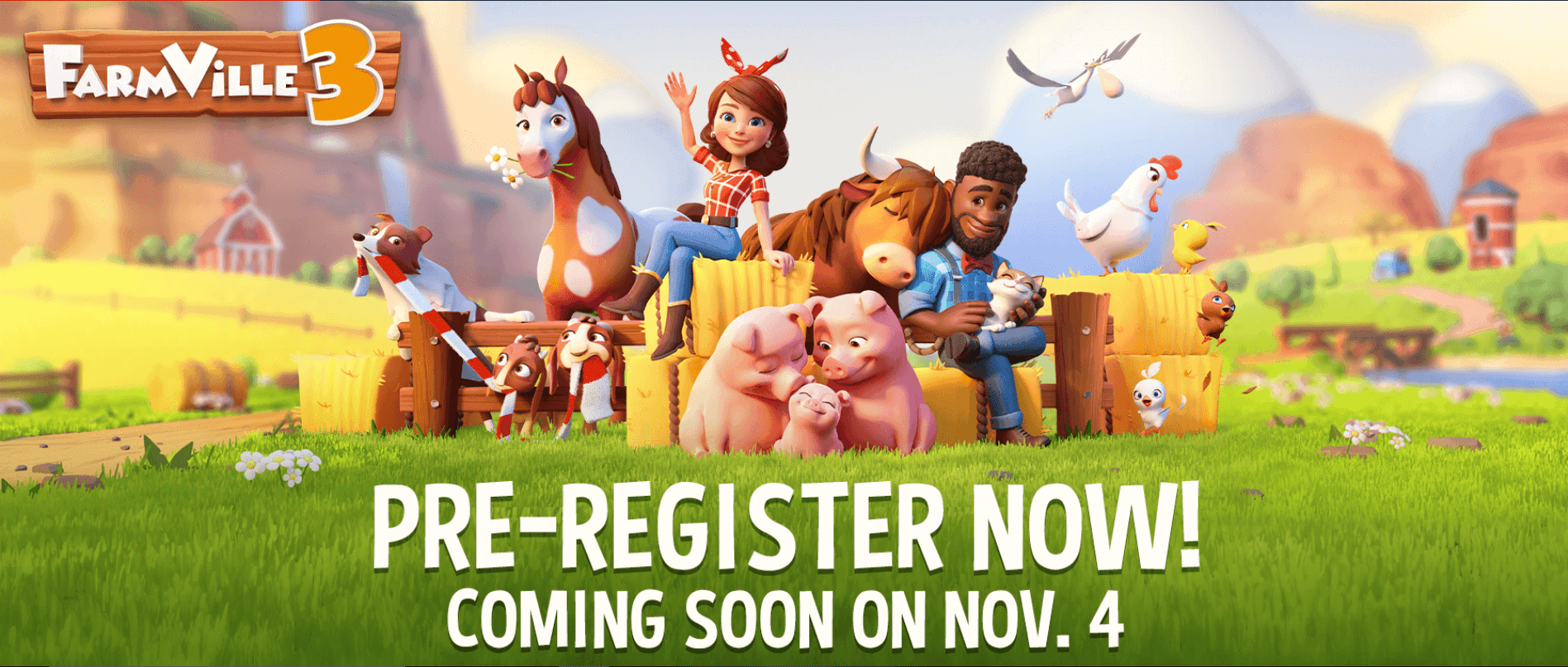 Farmville 3 now has an official release date!