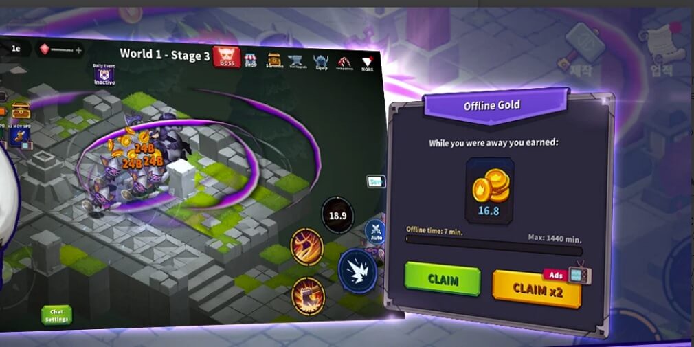 Idle Iron Knight – an Idle RPG is now available for pre-registration