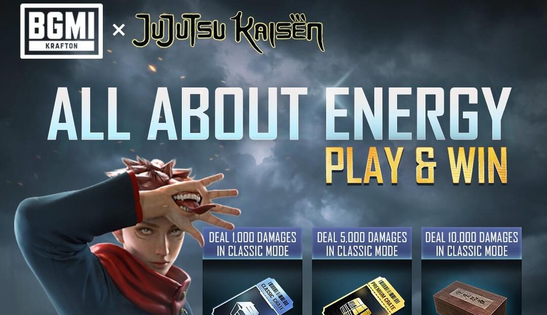 BGMIxJujutsu Kaisen: All you need about the new update introduced in Battleground mobile India