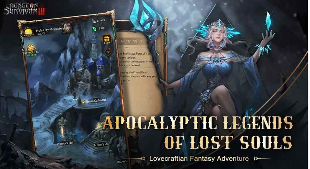 Dungeon SurvivorⅢ:Dark Genesis is out now in early access on Android in the US