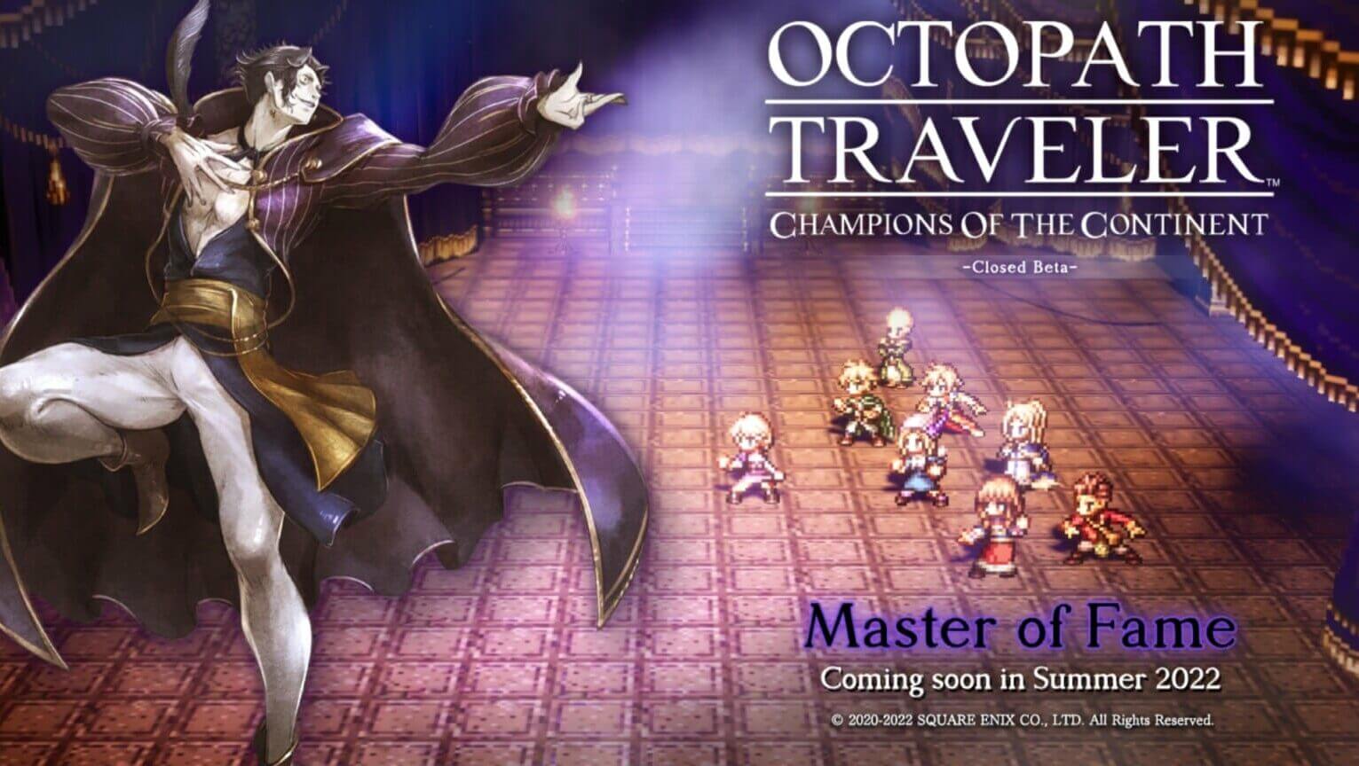 Octopath Traveler: Champions of the Continent JRPG by Square Enix is Up for Pre-Registration Globally