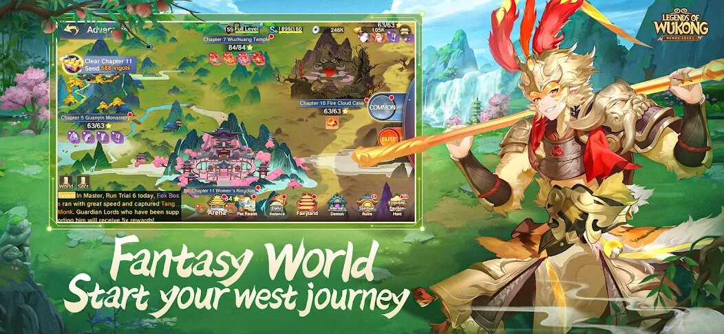 Monkey King: Arena of Heroes is a new title whose Open Beta has launched in SEA countries