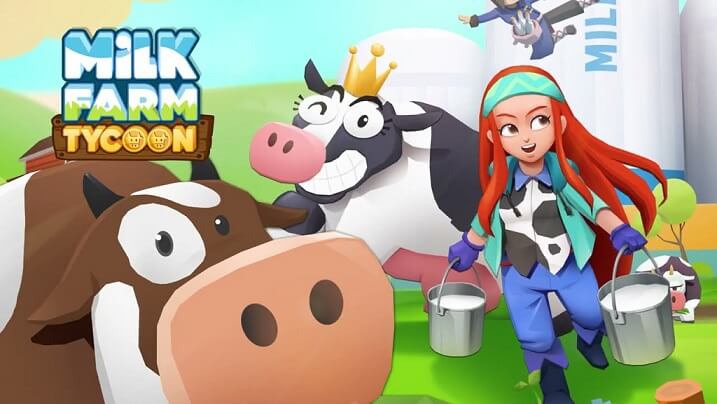 Milk Farm Tycoon is now available for pre-registration on iOS and Android Devices