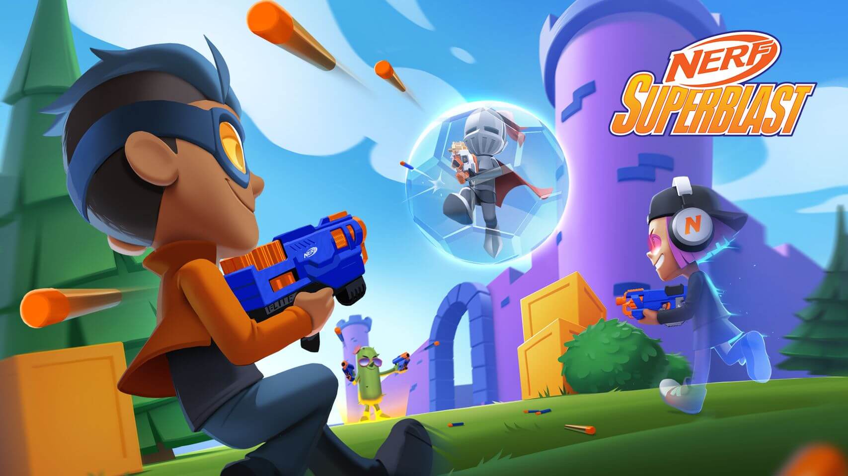 NERF: Superblast Is A Fast-Paced 3v3 Multiplayer Shooter Out Now On Android and iOS