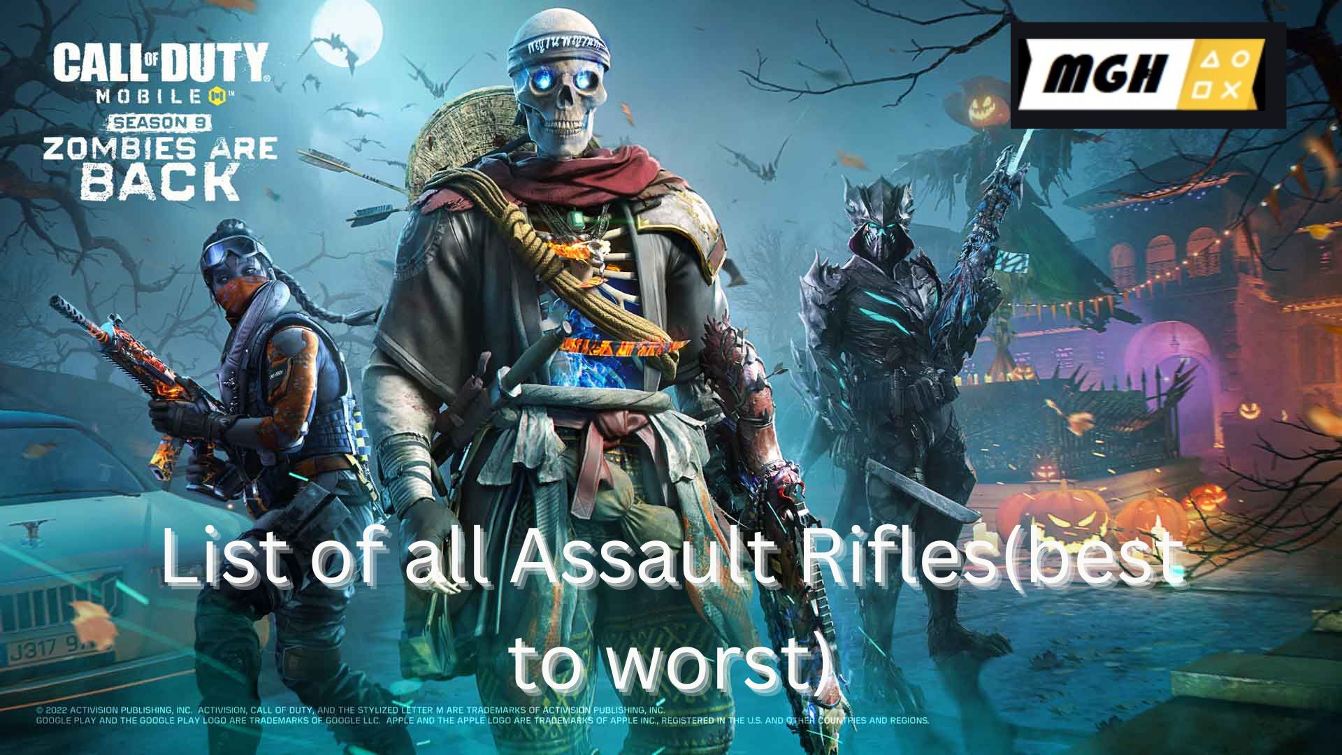 COD Mobile: List of best Assault Rifles