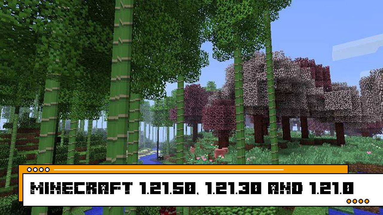 Minecraft 1.21.50, 1.21.30 and 1.21.0: New Version