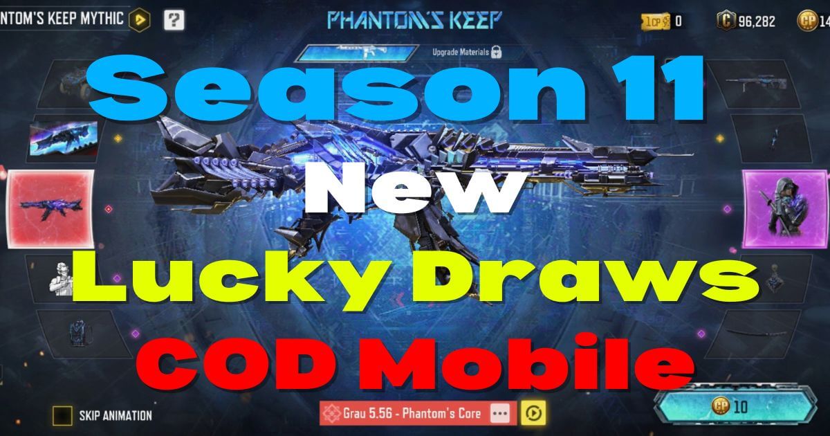 COD Mobile: Season 11 New Lucky Draws Release Dates