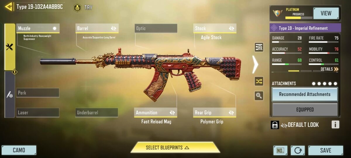 Best Type 19 Gunsmith and Loadout in COD Mobile