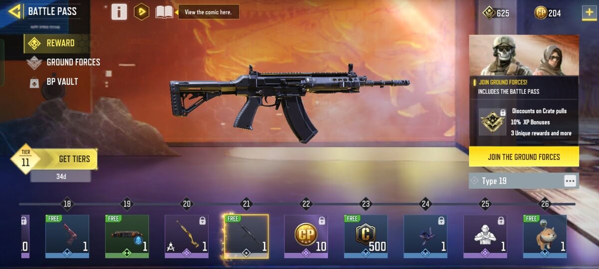 How to Unlock Type 19 in Season 2 COD Mobile