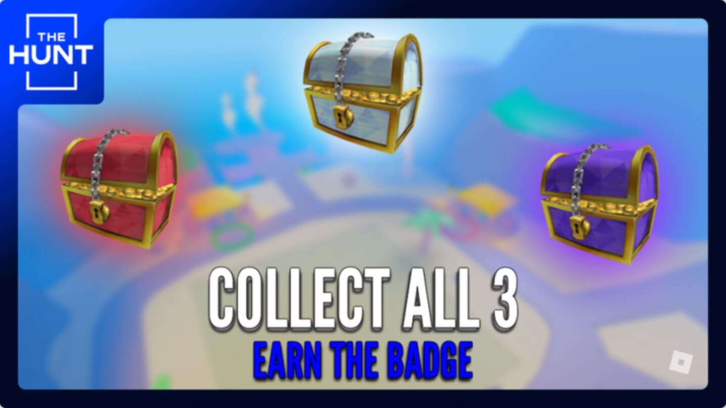 How to get the hunt badge in Treasure Hunt Simulator?