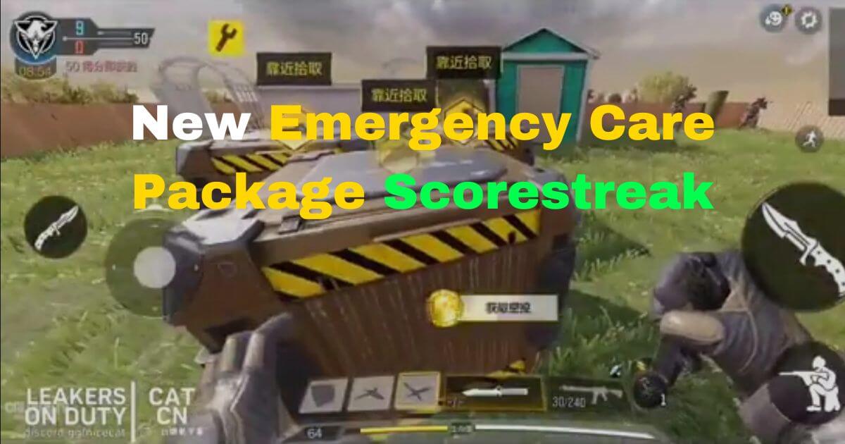 COD Mobile: New Emergency Care Package Scorestreak in Season 4 and 5 Test Server