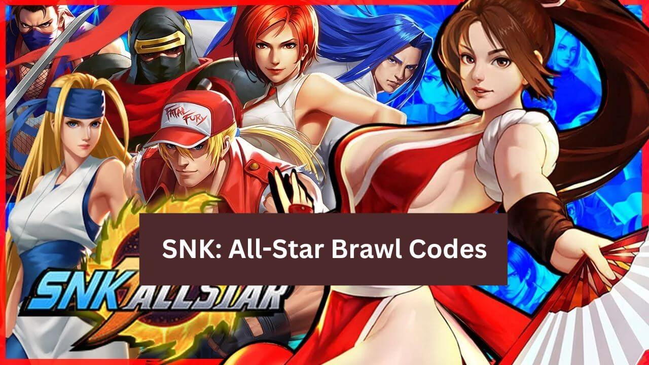 SNK: All-Star Brawl Codes