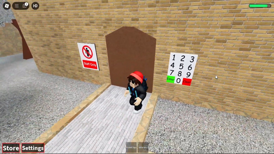 How To UNLOCK STAFF AREA BADGE CODE in Roblox CRAZY ZOO