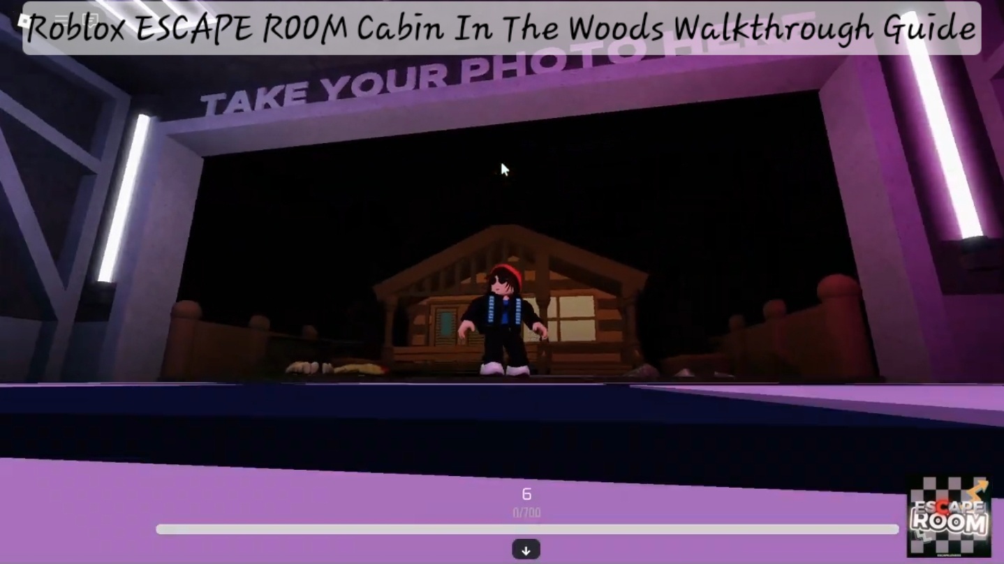Roblox ESCAPE ROOM Cabin In The Woods Walkthrough Guide
