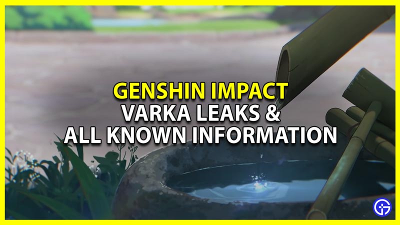 Genshin Impact: Varka Information & Leaks