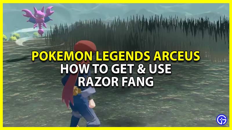 Pokemon Legends Arceus: How To Get & Use Razor Fang
