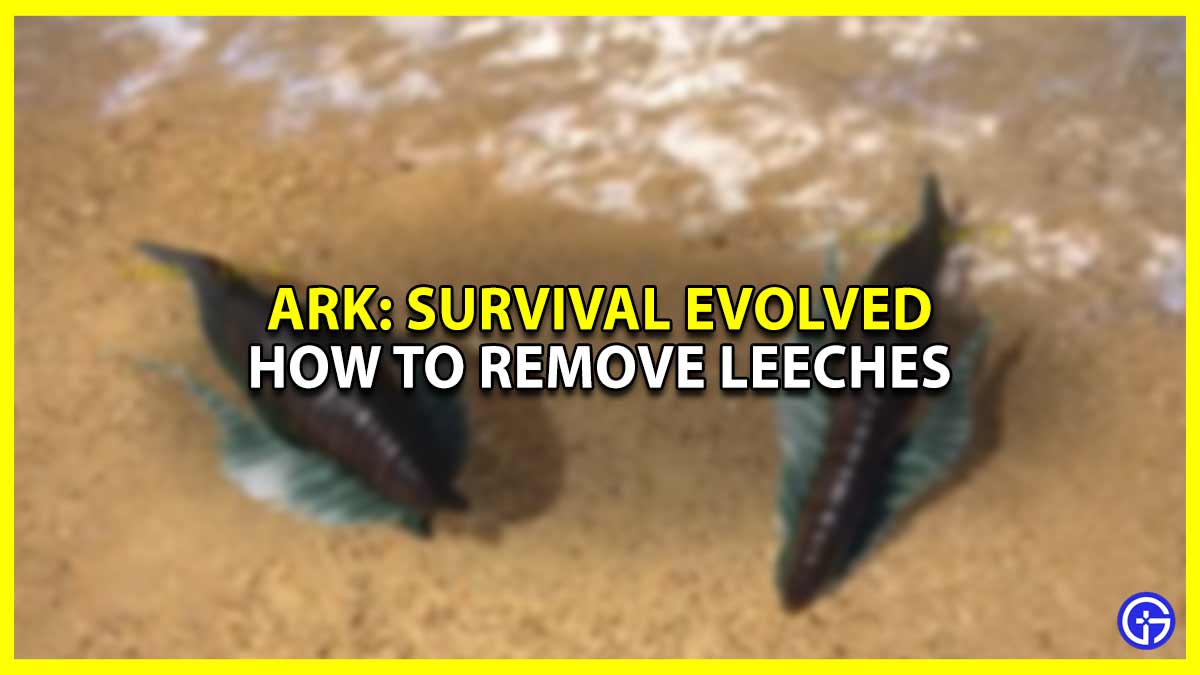 ARK: Survival Evolved - How To Remove Leech