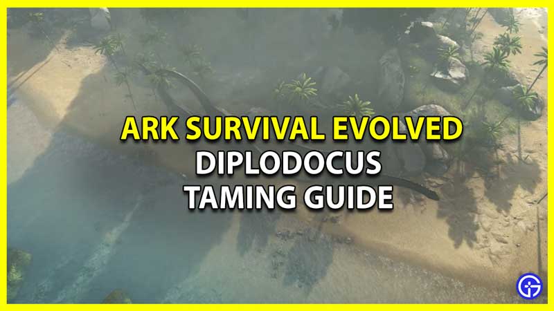 Ark Taming Guide: How To Tame A Diplodocus