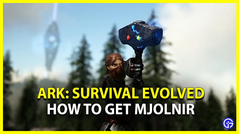 ARK Survival Evolved - How To Get Mjolnir