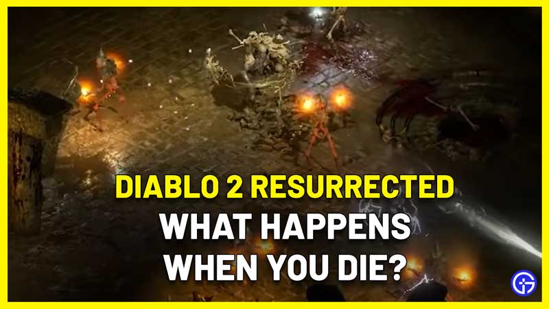 What Happens When You Die In Diablo 2 Resurrected?