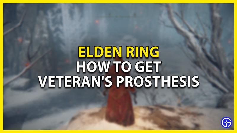 Veteran's Prosthesis Guide Elden Ring: How To Get It