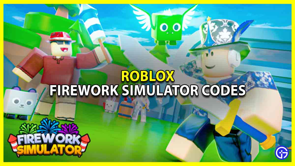 Roblox Firework Simulator Codes (April 2023)