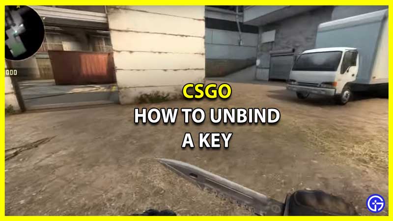 CSGO: How To Unbind A Key