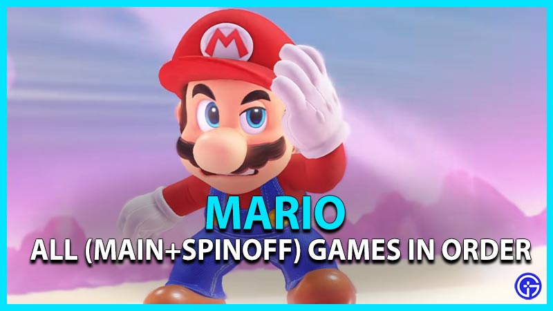 All Mario Games in Chronological Order & Release Dates (All Main Series & Spinoffs)