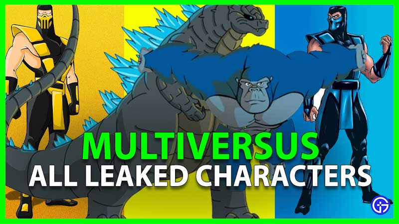 MultiVersus: All Leaked & Datamined Roster Characters Coming In The Future