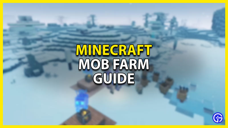 How To Make A Mob Farm In Minecraft Bedrock