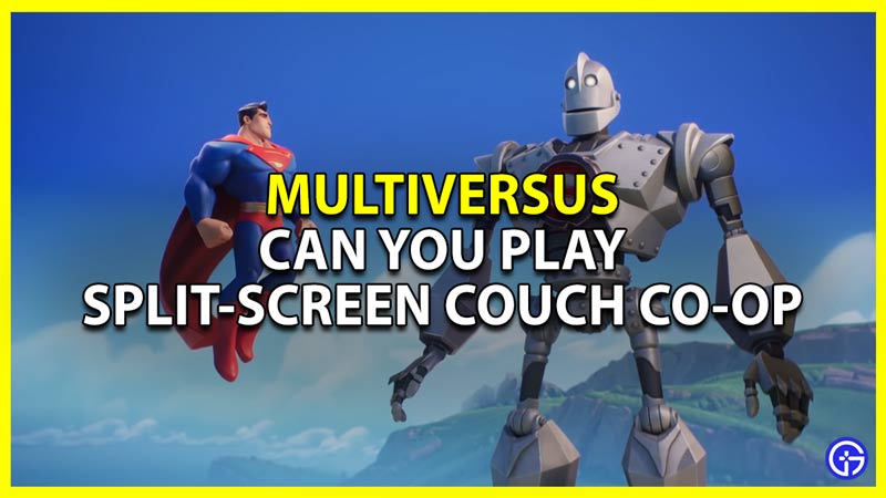 MultiVersus: Can You Play Split-screen Couch Co-op?