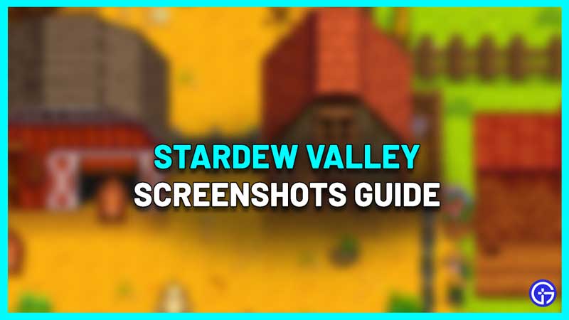 Where Do Stardew Valley Screenshots Go? (Save Location)