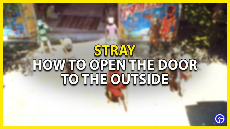 Stray Chapter 12: How To Open The Door To The Outside