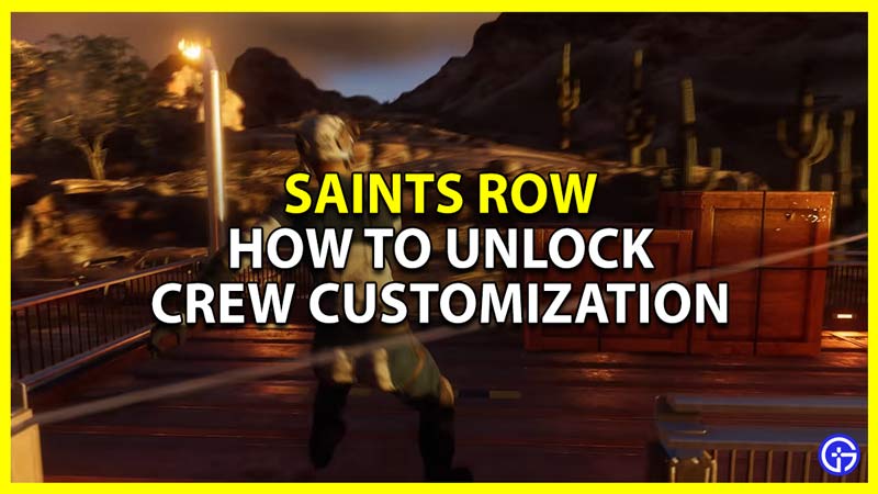 Saints Row: How To Unlock & Use Crew Customization (2022)