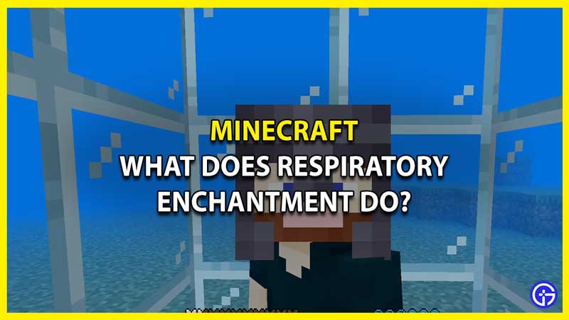Minecraft Respiration Enchantment Explained: What Does It Do?