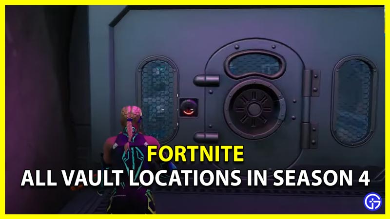Where To Find The Vaults In Fortnite Chapter 3 Season 4 (Location Guide)