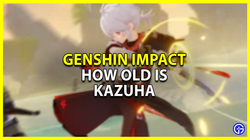 Genshin Impact Kazuha: How Old Is He & His Lore