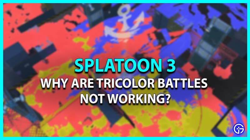 Splatoon 3 Tricolor Battles Not Working Issue: How To Fix?