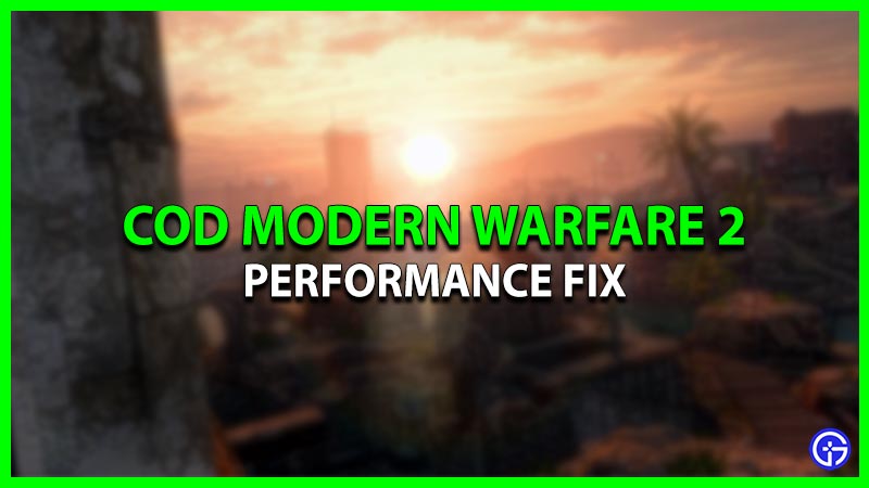 MW2 Fix Stutter & Frame Drops (Performance Boost)