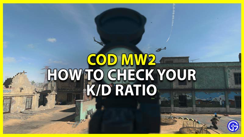 CoD Modern Warfare 2: How To Check Your KD Ratio (Match Stats)